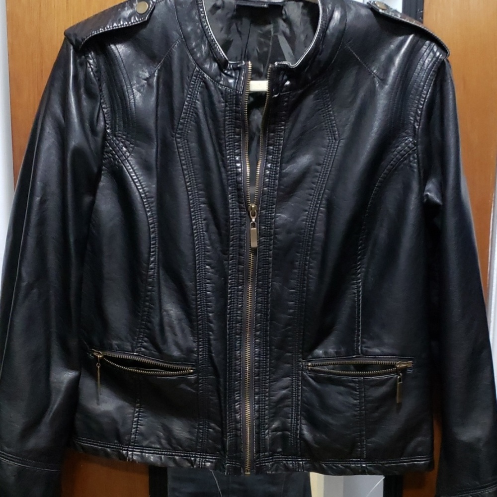 a.n.a Faux Leather Jacket